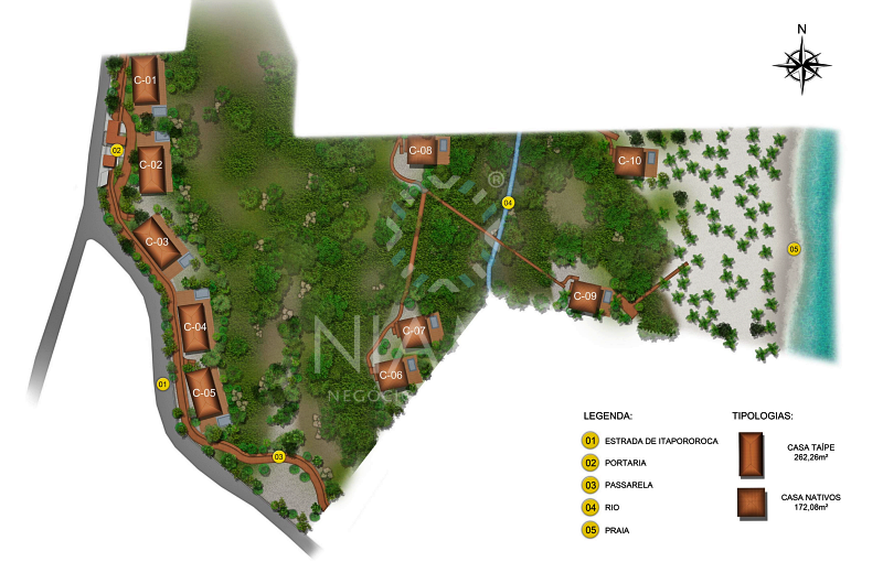 casa de luxo a venda condominio vilas altos de trancoso